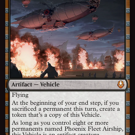 Phoenix Fleet Airship [Avatar: The Last Airbender]