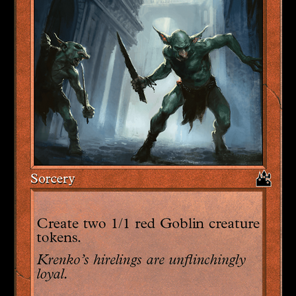 Krenko's Command (Retro Frame) [Ravnica Remastered]