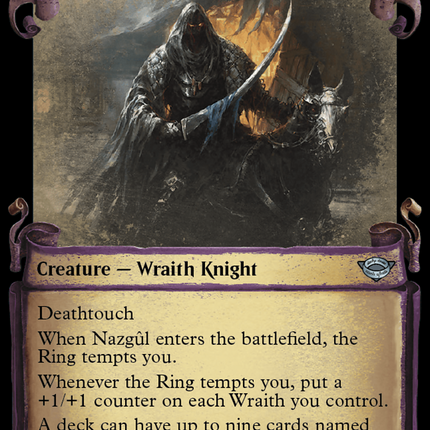 Nazgul (0724) [The Lord of the Rings: Tales of Middle-Earth Showcase Scrolls]