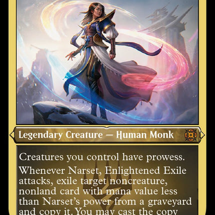 Narset, Enlightened Exile (Foil Etched) [March of the Machine: The Aftermath]