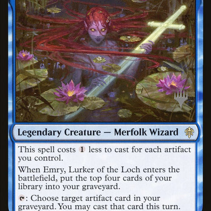 Emry, Lurker of the Loch (Promo Pack) [Throne of Eldraine Promos]