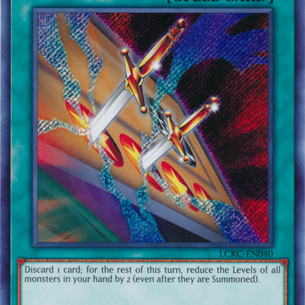 Cost Down [LCKC-EN040] Secret Rare
