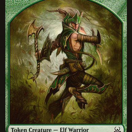 Elf Warrior Token [Duel Decks: Mind vs. Might Tokens]