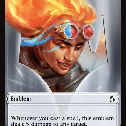 Chandra, Chill of Compliance // Chandra, Torch of Defiance Double-Sided Token [Reality Fracture Tokens]