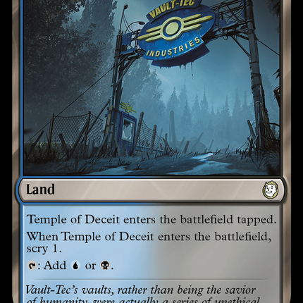 Temple of Deceit (Surge Foil) [Fallout]