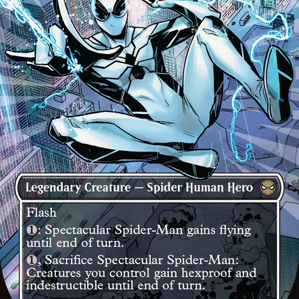 Spectacular Spider-Man (0241) (Borderless) (Textured Foil) [Marvel's Spider-Man]