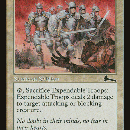 Expendable Troops [Urza's Legacy]