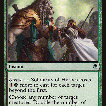 Solidarity of Heroes [Commander 2016]