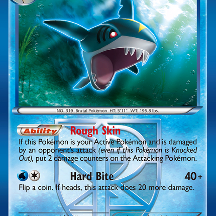 Sharpedo (33/135) [Black & White: Plasma Storm]