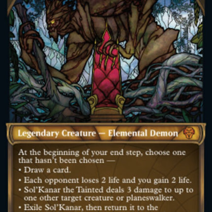 Sol'Kanar the Tainted (Showcase Textured) [Dominaria United]