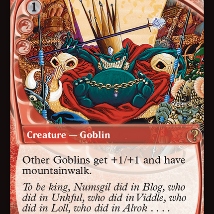 Goblin King (Future Sight) [Mystery Booster 2]
