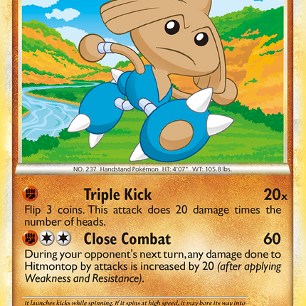 Hitmontop (8/95) [HeartGold & SoulSilver: Call of Legends]