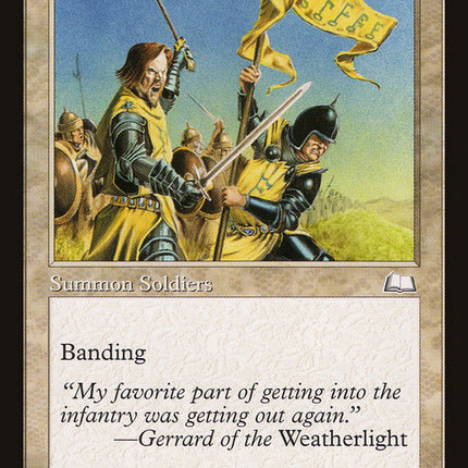 Benalish Infantry [Weatherlight]