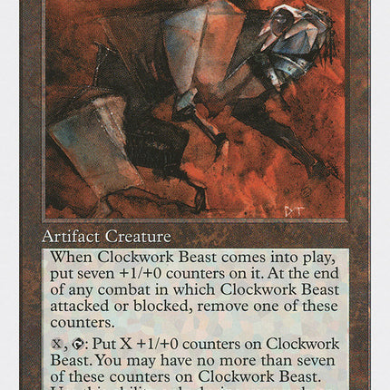 Clockwork Beast [Fifth Edition]