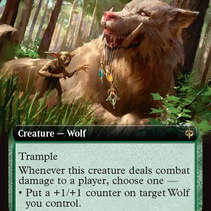 Bejeweled Warg (Extended Art) [The Hobbit]