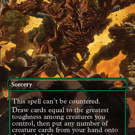 Last March of the Ents (Borderless Alternate Art) [The Lord of the Rings: Tales of Middle-Earth]