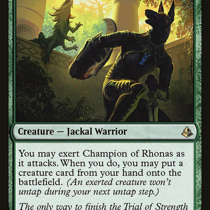 Champion of Rhonas [Amonkhet]