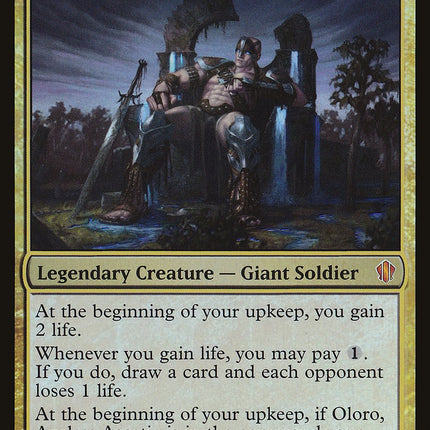 Oloro, Ageless Ascetic (Oversized) [Commander 2013 Oversized]