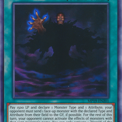 Herald of the Abyss [MP19-EN201] Ultra Rare