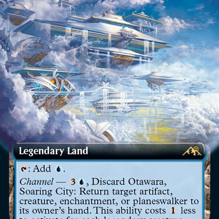 Otawara, Soaring City (Extended Art) [Kamigawa: Neon Dynasty]