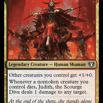 Judith, the Scourge Diva [Commander Masters]