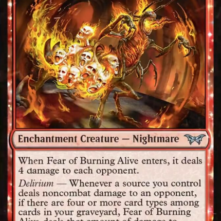 Fear of Burning Alive [Duskmourn: House of Horror]