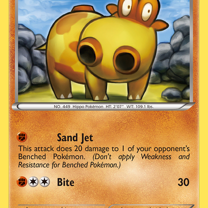 Hippopotas (65/99) [Black & White: Next Destinies]