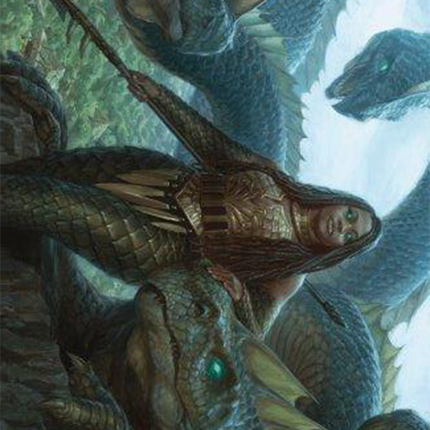 Hydra Trainer Art Card [Modern Horizons 3 Art Series]