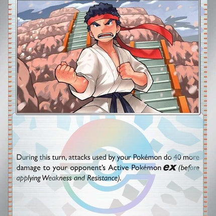 Black Belt's Training (098/131) (Poke Ball Pattern) [Scarlet & Violet: Prismatic Evolutions]