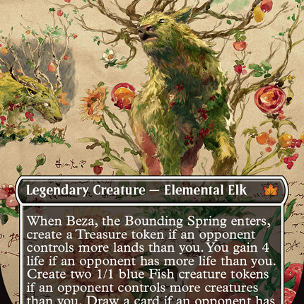 Beza, the Bounding Spring (Borderless) [Bloomburrow]