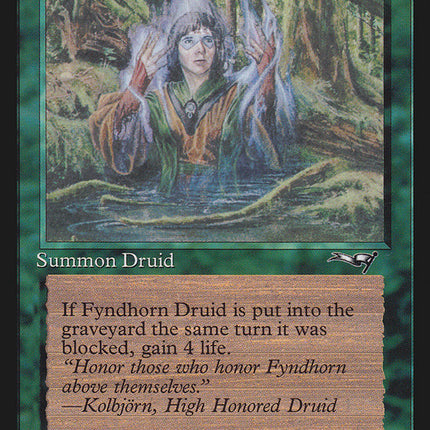 Fyndhorn Druid (Blue Flames) [Alliances]