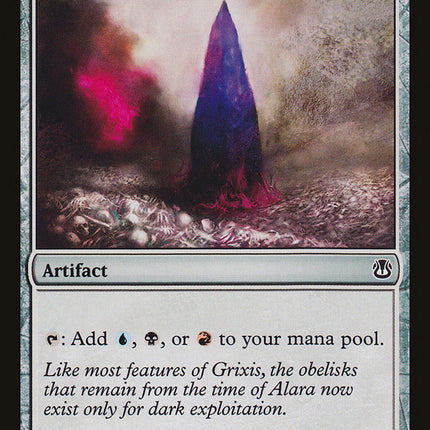 Obelisk of Grixis [Duel Decks: Ajani vs. Nicol Bolas]