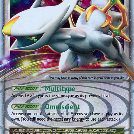 Arceus Lv.X (DP53) [Diamond & Pearl: Black Star Promos]