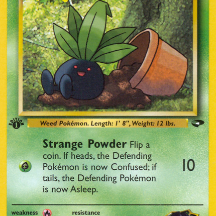 Erika's Oddish (70/132) [Gym Challenge 1st Edition]