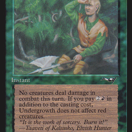 Undergrowth (Wiping Brow) [Alliances]