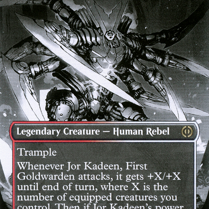 Jor Kadeen, First Goldwarden (Borderless Manga) [Phyrexia: All Will Be One]