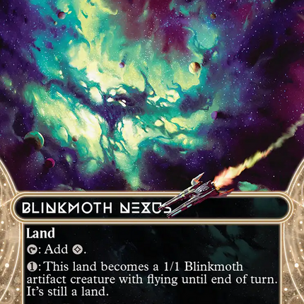 Blinkmoth Nexus (0093) (Borderless) (Galaxy Foil) [Edge of Eternities: Stellar Sights]