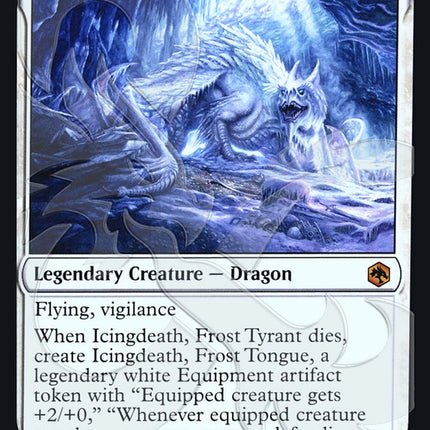 Icingdeath, Frost Tyrant (Ampersand Promo) [Dungeons & Dragons: Adventures in the Forgotten Realms Promos]