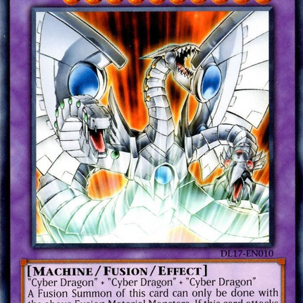 Cyber End Dragon (Purple) [DL17-EN010] Rare