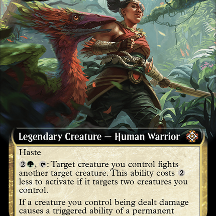 Wayta, Trainer Prodigy (Extended Art) [The Lost Caverns of Ixalan Commander]