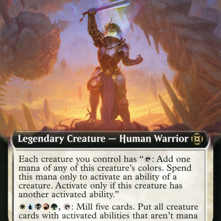 Tazri, Stalwart Survivor (Extended Art) [March of the Machine: The Aftermath]