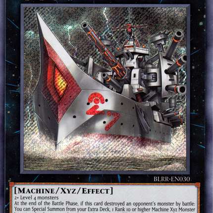 Number 27: Dreadnought Dreadnoid [BLRR-EN030] Secret Rare
