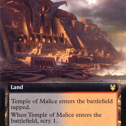Temple of Malice (Extended Art) [Theros Beyond Death]
