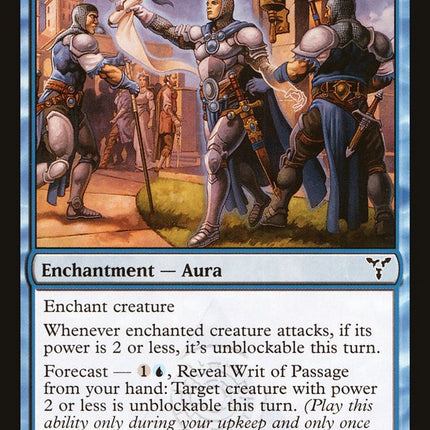 Writ of Passage [Dissension]