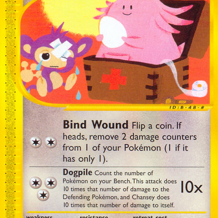 Chansey (72/165) [Expedition: Base Set]