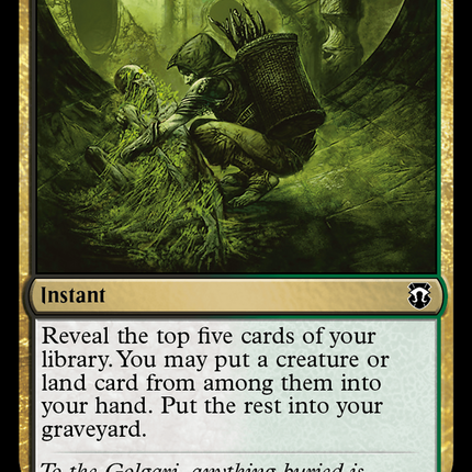 Grisly Salvage (Ripple Foil) [Modern Horizons 3 Commander]