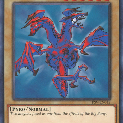 Twin-Headed Fire Dragon (25th Anniversary) [PSV-EN042] Common