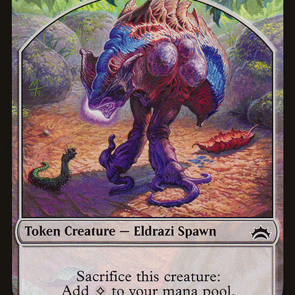 Eldrazi Spawn Token (003/019) [Planechase Anthology Tokens]