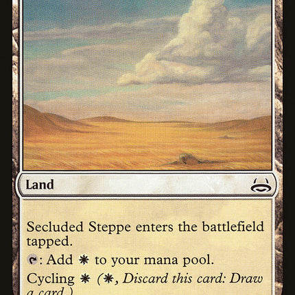 Secluded Steppe (Divine vs. Demonic) [Duel Decks Anthology]