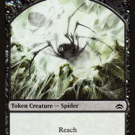 Spider // Saproling Double-Sided Token [Planechase Anthology Tokens]